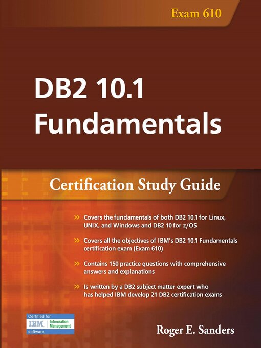 Title details for DB2 10.1 Fundamentals by Roger E. Sanders - Wait list